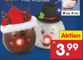 Netto Marken-Discount Dekor Weihnachtskugeln Angebot