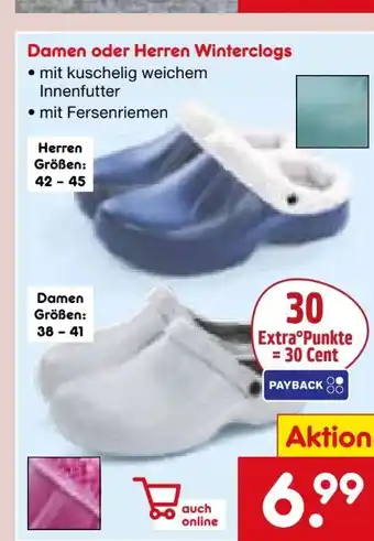 Netto Marken-Discount Herren-Winterclogs Angebot