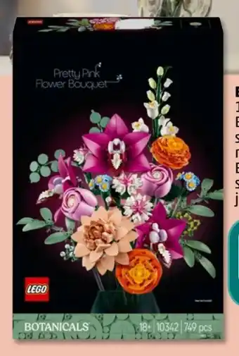 PENNY LEGO Botanicals Blumenstrauß Pretty Pink Flower Bouquet 10342 Angebot