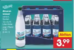 Netto Marken-Discount Bad Kissinger Mineralwasser Angebot