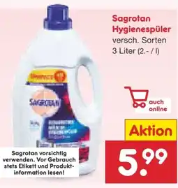 Netto Marken-Discount Sagrotan Wäsche-Hygienespüler Angebot