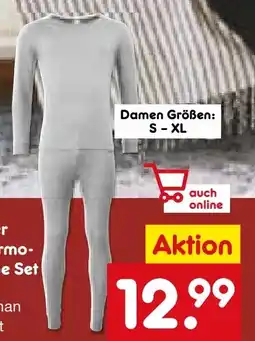 Netto Marken-Discount Spirit of Colours Damen Thermounterwäsche-Set Angebot