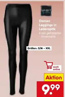 Netto Marken-Discount Spirit of Colours Damen Leggings Angebot