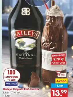 Netto Marken-Discount Baileys Original Irish Cream Likör Angebot