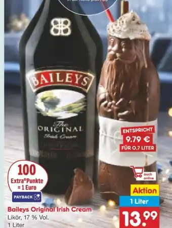 Netto Marken-Discount Baileys Original Irish Cream Likör Angebot