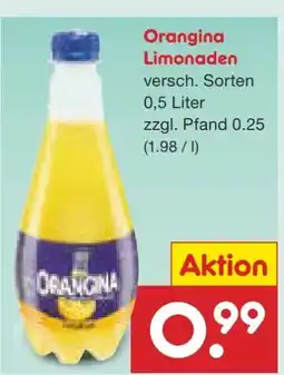 Netto Marken-Discount Orangina Limonaden Angebot