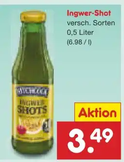 Netto Marken-Discount Hitchcock Ingwer Shot Angebot