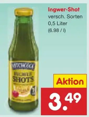 Netto Marken-Discount Hitchcock Ingwer Shot Angebot