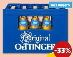 PENNY Oettinger Vollbier Hell Angebot