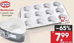 Netto Marken-Discount Dr. Oetker Diverse Backformen Angebot