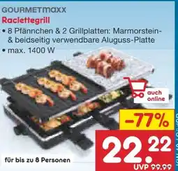 Netto Marken-Discount Gourmetmaxx Raclettegrill 5433 Angebot