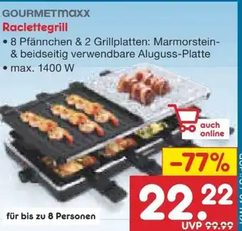 Netto Marken-Discount Gourmetmaxx Raclettegrill 5433 Angebot