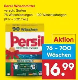 Netto Marken-Discount Persil Waschmittel Angebot