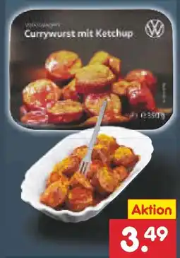 Netto Marken-Discount Volkswagen-Currywurst VW-Currywurst Angebot