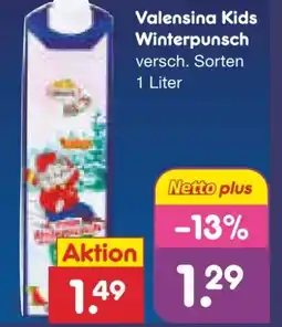 Netto Marken-Discount Valensina Kids Winterpunsch Angebot