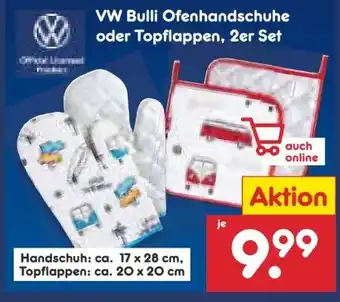 Netto Marken-Discount VW Bulli Ofenhandschuhe Angebot