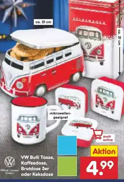 Netto Marken-Discount VW Bulli Tasse Angebot