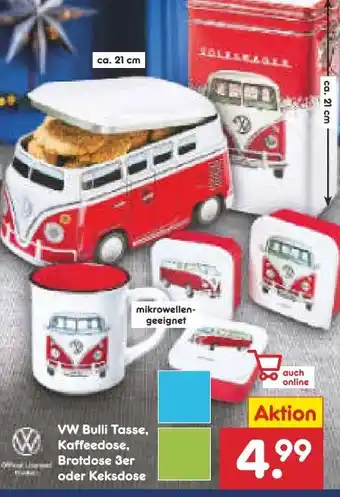 Netto Marken-Discount VW Bulli Tasse Angebot
