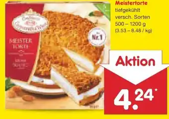 Netto Marken-Discount Coppenrath & Wiese Meister Torte Angebot