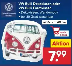 Netto Marken-Discount VW Bulli Dekokissen Angebot