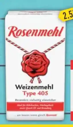 E-Center Rosenmehl Weizenmehl Angebot