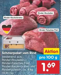 Netto Marken-Discount Schmorpaket vom Rind Angebot