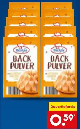 Netto Marken-Discount Backfee Backpulver Angebot
