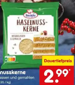 Netto Marken-Discount Backfee Haselnusskerne Angebot