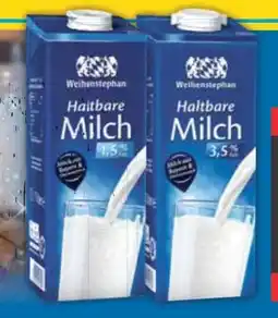 E-Center Weihenstephan Haltbare Milch Angebot