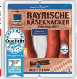 E-Center Edeka Heimatliebe Käseknacker Angebot