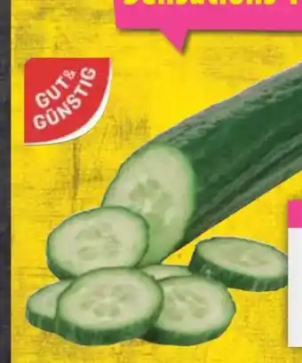 E-Center Gut & Günstig Gurken Angebot