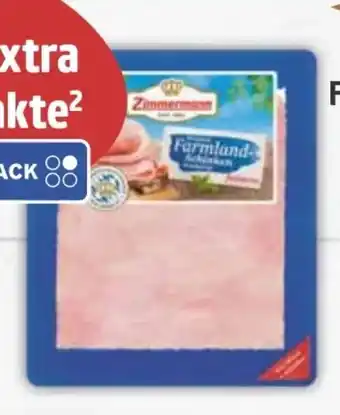 E-Center Fleischwerke Zimmermann Farmland Schinken Angebot