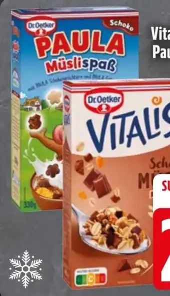 Edeka Dr. Oetker Vitalis Müsli Angebot