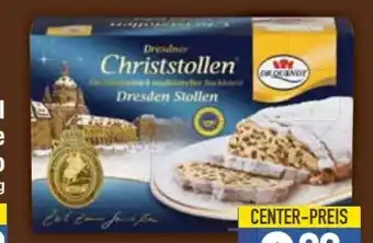 E-Center Dr. Quendt Dresdner Christstollen Angebot