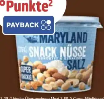 E-Center Maryland Snack Nüsse Angebot