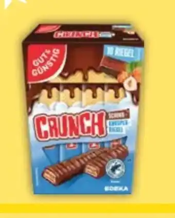 E-Center Gut & Günstig Schoko-Knusperriegel Crunch Angebot