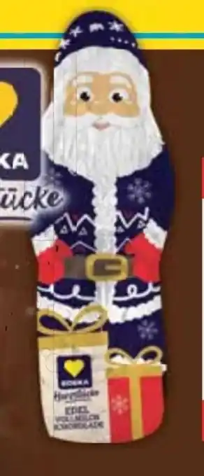 E-Center Edeka Herzstücke Weihnachtsmann Angebot