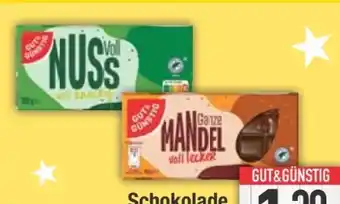 E-Center Gut & Günstig Schokolade Angebot
