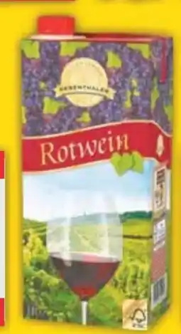 E-Center Rebenthaler Rotwein Angebot