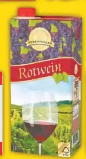 E-Center Rebenthaler Rotwein Angebot