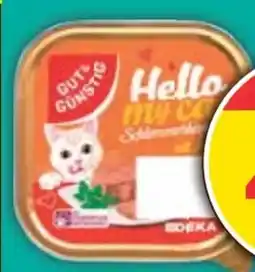 E-Center Gut & Günstig Hello my cat Schlemmer-Happen Angebot