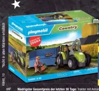 E-Center Playmobil Traktor mit Anhänger 72009 Angebot
