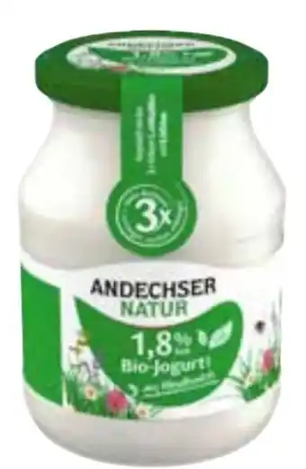 Edeka Andechser Natur Bio-Naturjogurt Angebot