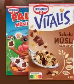 E-Center Dr. Oetker Vitalis Müsli Angebot