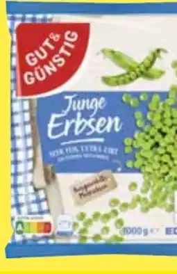 Edeka Gut & Günstig Junge Erbsen Angebot