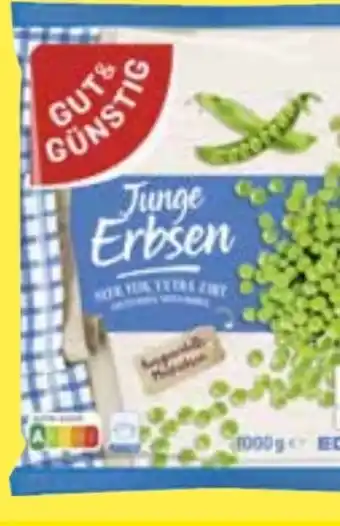 Edeka Gut & Günstig Junge Erbsen Angebot