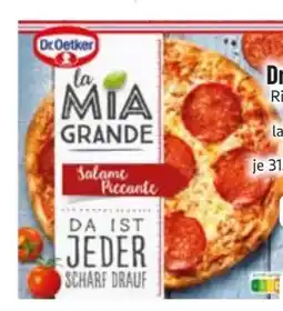 Edeka Dr. Oetker Pizza la Mia Grande Salame Piccante Angebot