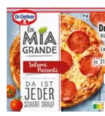 Edeka Dr. Oetker Pizza la Mia Grande Salame Piccante Angebot
