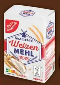 E-Center Gut & Günstig Qualitätsweizenmehl Angebot