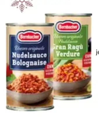 Edeka Bernbacher Nudelsauce Angebot